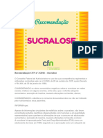 Sucralose - Recomendação CFN nº 3.pdf