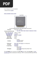 Intel 80286: Produced Common Manufacturer(s) Max