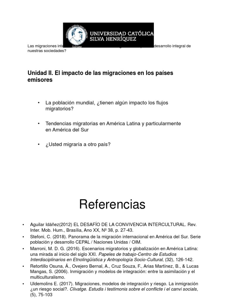 Migraciones en América Latina: Impacto y Tendencias | PDF | Migración ...