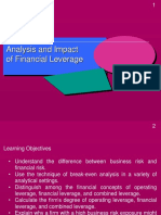 Analysis and Impact of Financial Leverage