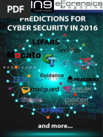 Predictions for Cyber Security in 2016