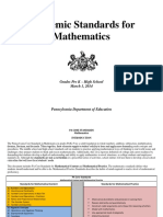 Pa Core Standards Mathematics Prek-12 March 2014 2