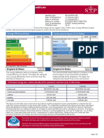 Energy Performance Certificate: Energy Efficiency Rating Environmental Impact (CO) Rating