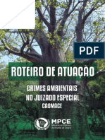 roteiro de atuação em crimes ambientais no juizado especial