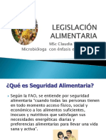 Clase No 1legislación Alimentaria