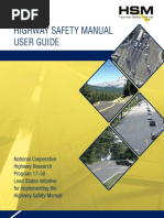 Highway Safety Manual User Guide