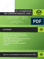 Introducción y Tipos de Yacimientos No Convencionales