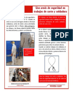 Ficha Tecnica Ds 02 11 Uso Arnes de Seguridad PDF