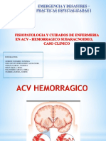 Integrante ACV Hemorragia Subaracnoidea