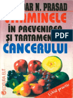 Kedar N. Prasad - VITAMINELE in Prevenirea Si Tratamentul CANCERULUI 1994 - 128 Pag