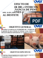 EFECTO DE VACUNA EN CERDOS