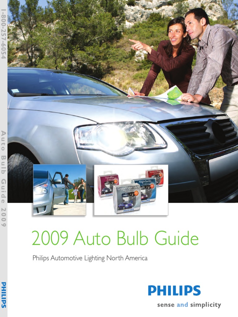 2009 Auto Bulb Guide PDF Headlamp Automotive Industry