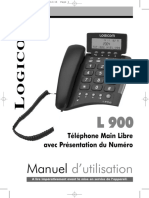L900 Notice Logicom 900