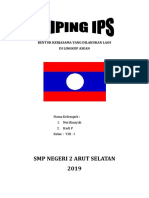 Bentuk Kerjasama Yang Dilakukan Laos