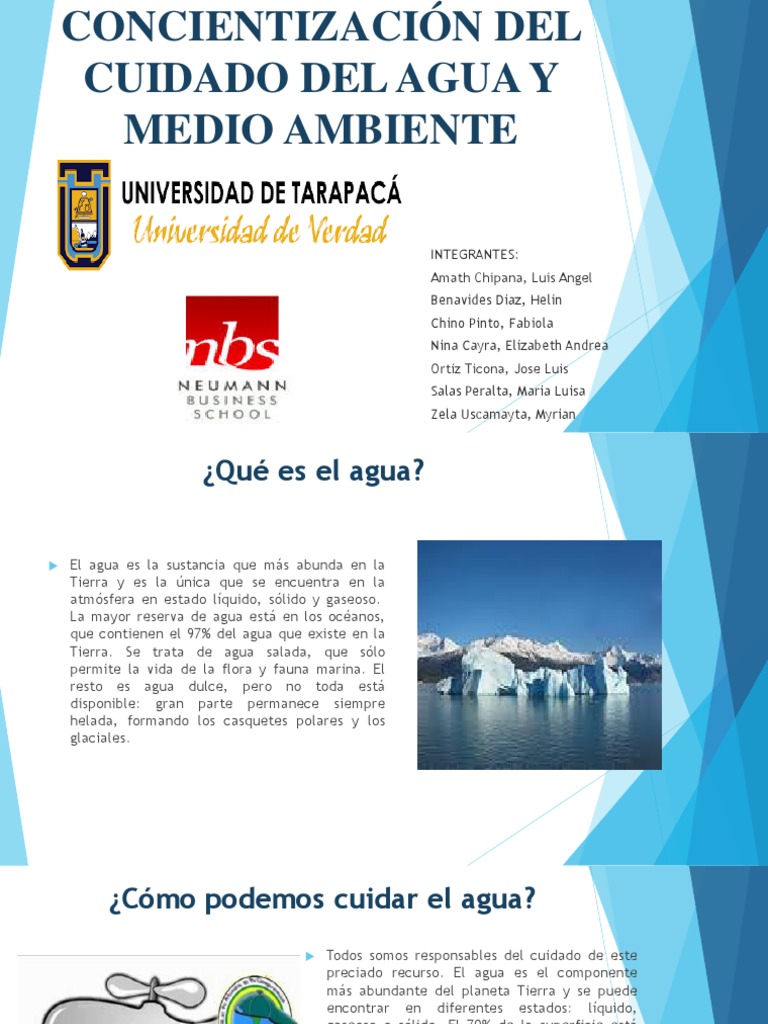 Cuidado del Agua y Medio Ambiente | PDF | Agua | Reciclaje