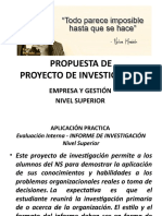 Presentacion Propuesta Investigacion