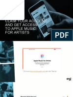 Claim Your Account and Get Access To Apple Music For Artists