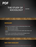 The Study of Sociology