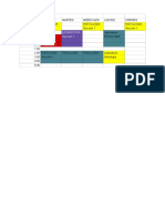 Horario 5to 2019 PDF