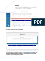 Documento de Requerimientos Resultados