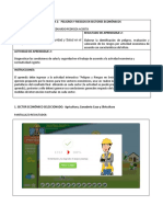 Formato de Peligros Riesgos en Sectores Económicos SENA