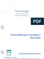 Clase 9 Toxicología - Toxicidad Por Cocaina y Heroina