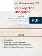 Optical Projection Lithography