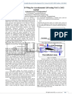 Optimization On A 3D Wing For Aerodynami PDF
