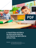 História da Educação Especial e Deficiência Intelectual