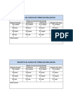 Encuesta de Cursos de Formacion Realizados 4