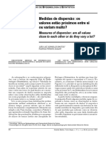 2007 - Duquia e Bastos - Medidas de Dispersão - Os Valores Estão Próximos Entre Si Ou Variam Muito PDF