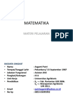 Matematika I