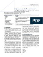 Ergonomic Design and Analysis of A Post in A Stall: Article Information
