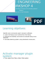 "Dynamic Study and Simulation of Heavy Truck Steering Systems" Student: Wilmer de La Cruz Fernandez