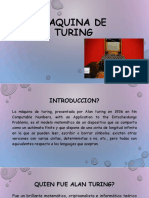 Maquina de Turing