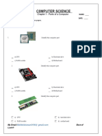 C0Mputer Science: Chapter 1 - Parts of A Computer