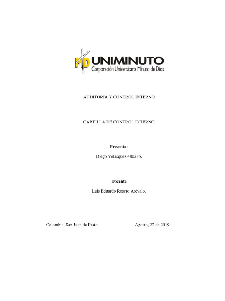 Auditoria y Control Interno | PDF | Auditoría | Contralor