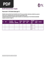 ITIL Practitioner - Benefits Realization Review Template