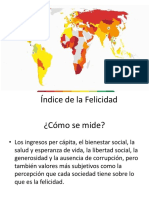 Índice de La Felicidad 2018