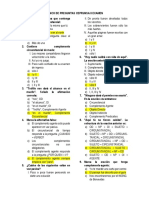 Banco de Preguntas Ceprunsa II Examen