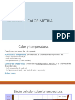 CALORIMETRIA