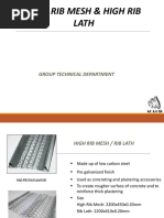 Hy-Rib Permanet Formwork - TDS | PDF | Sheet Metal | Concrete