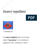 Insect Repellent - Wikipedia