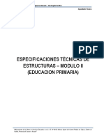 Especificaciones Tecnicas de Estructuras - Modulo II (Educacion Primaria).docx