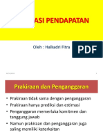 MKD Estimasi Pendapatan 2018