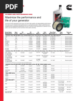 Onan RV Maintenance Parts Guide 2019