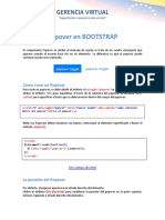 29 Popovers en Bootstrap