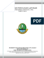 Pedoman Penulisan Laporan PKL