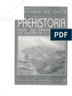 Culturas de Chile. Prehistoria. Desde Sus Origenes Hasta Los Albores de La Conquista. 1989 PDF