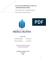 Menentukan Jumlah Persediaan Dengan Deterministik Model